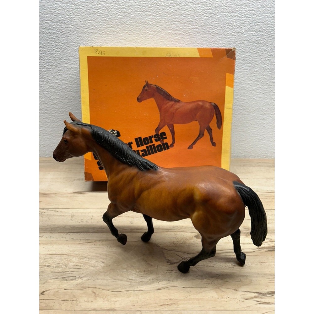 Vtg 1979 Breyer Quarter Horse Stock Stallion # 226 Model Horse Plastic Mold